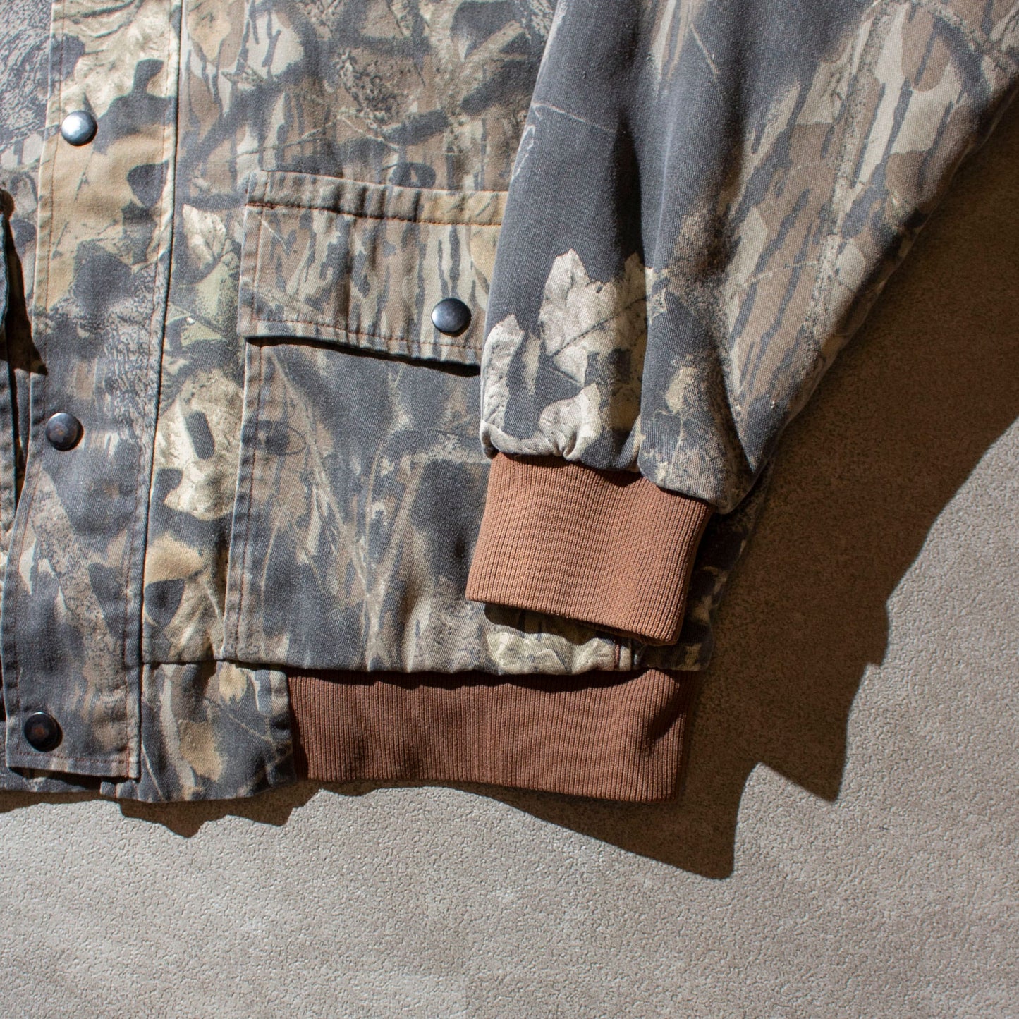 Tree Camo Padding Hooded Blouson
