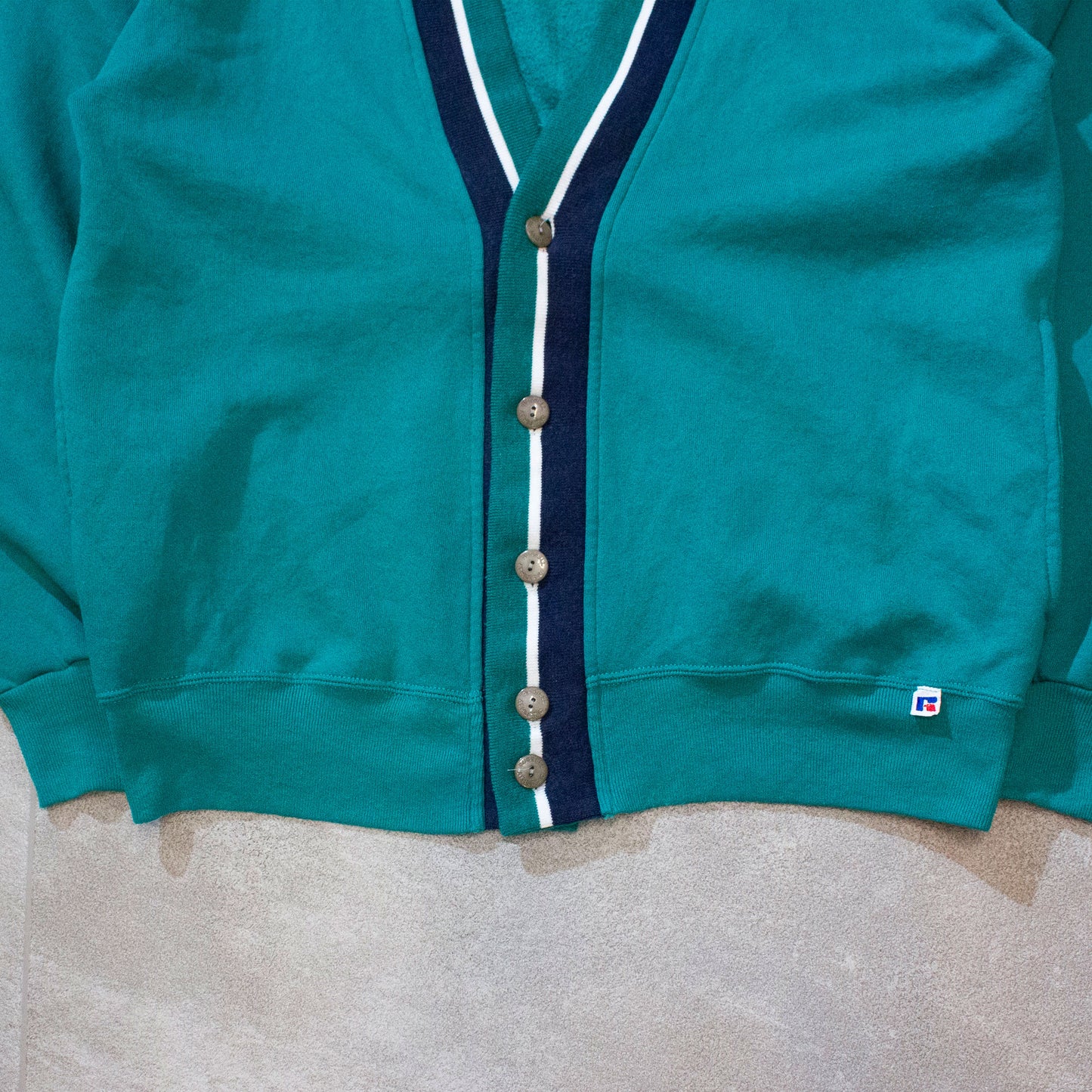 Sweat Cardigan Made in U.S.A.