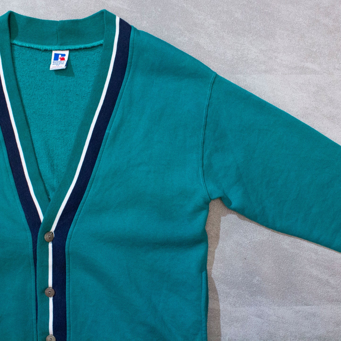Sweat Cardigan Made in U.S.A.