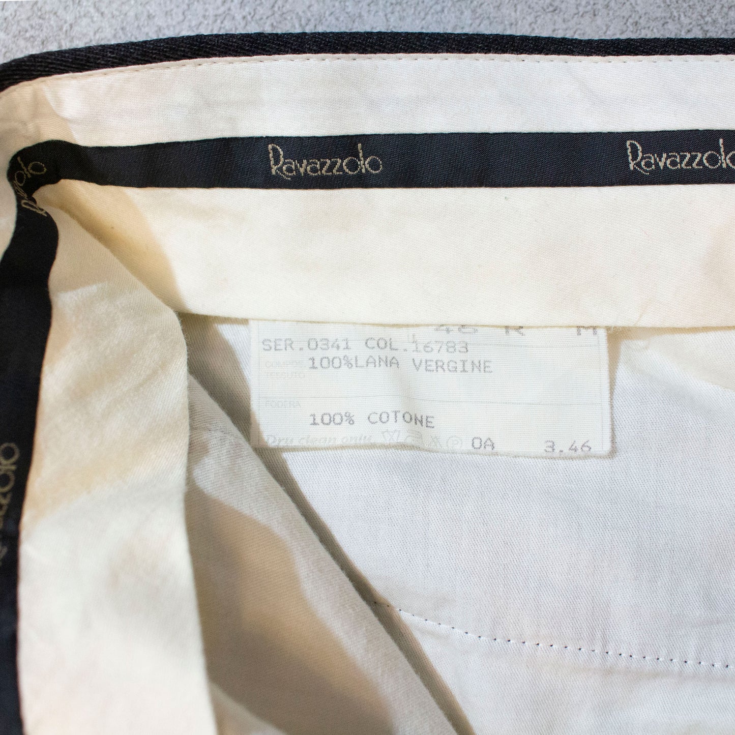 Wool Slacks GRAY