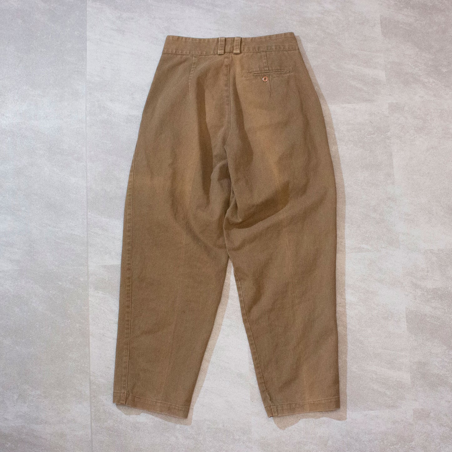 Cotton 2tuck Wide Trousers