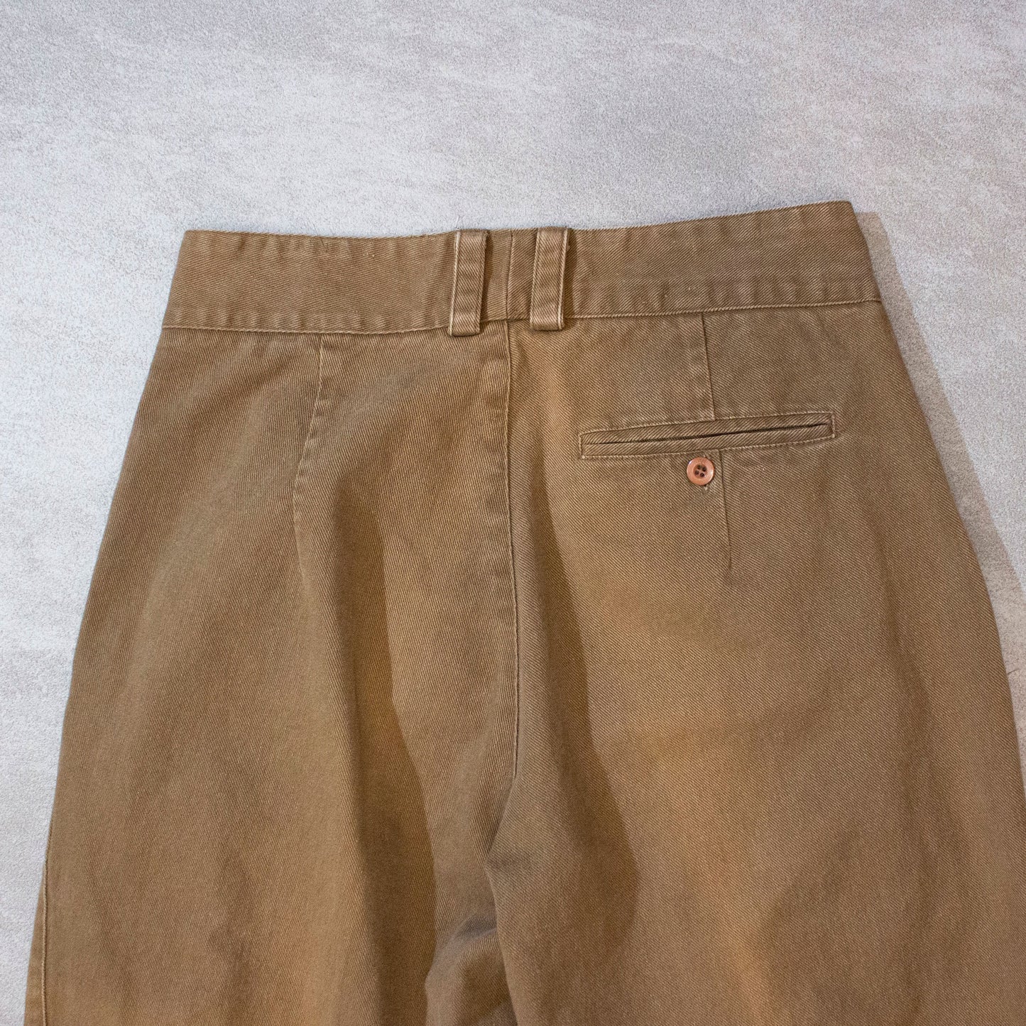 Cotton 2tuck Wide Trousers