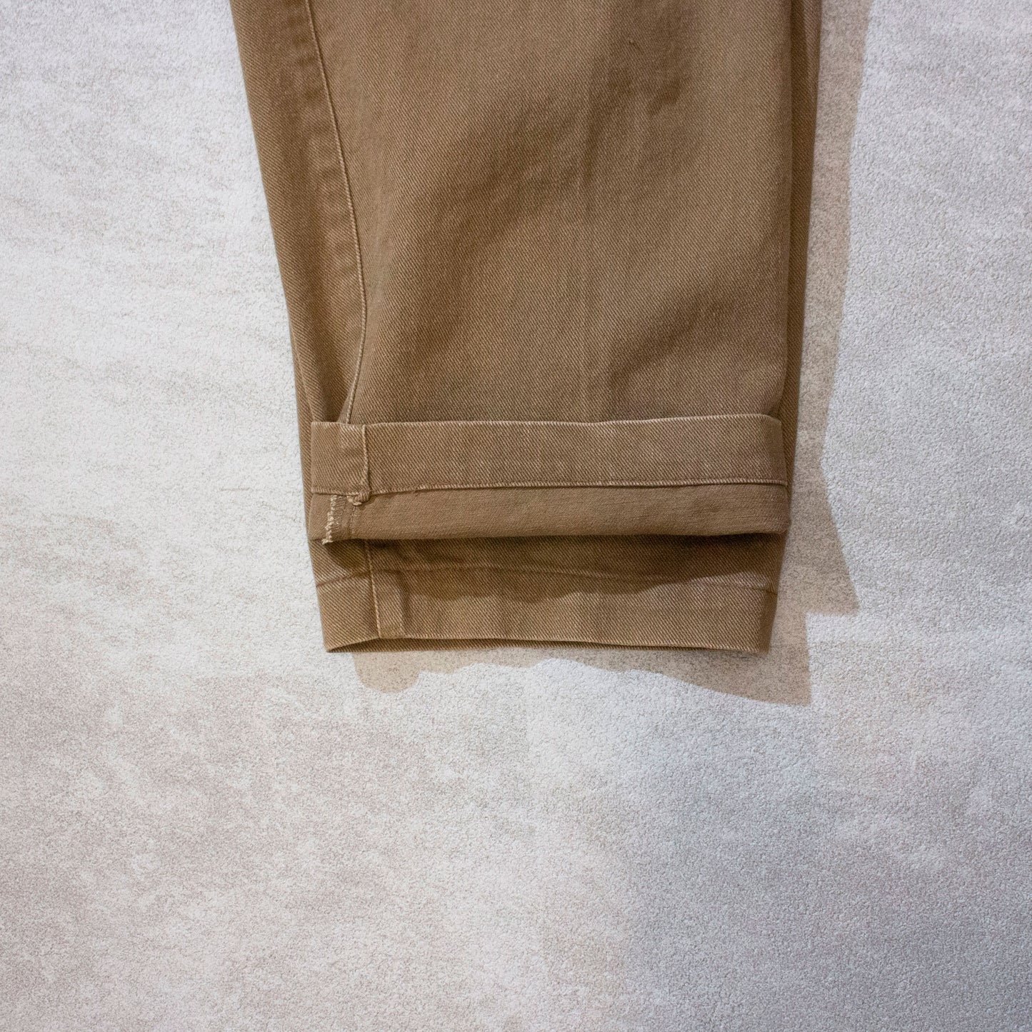 Cotton 2tuck Wide Trousers
