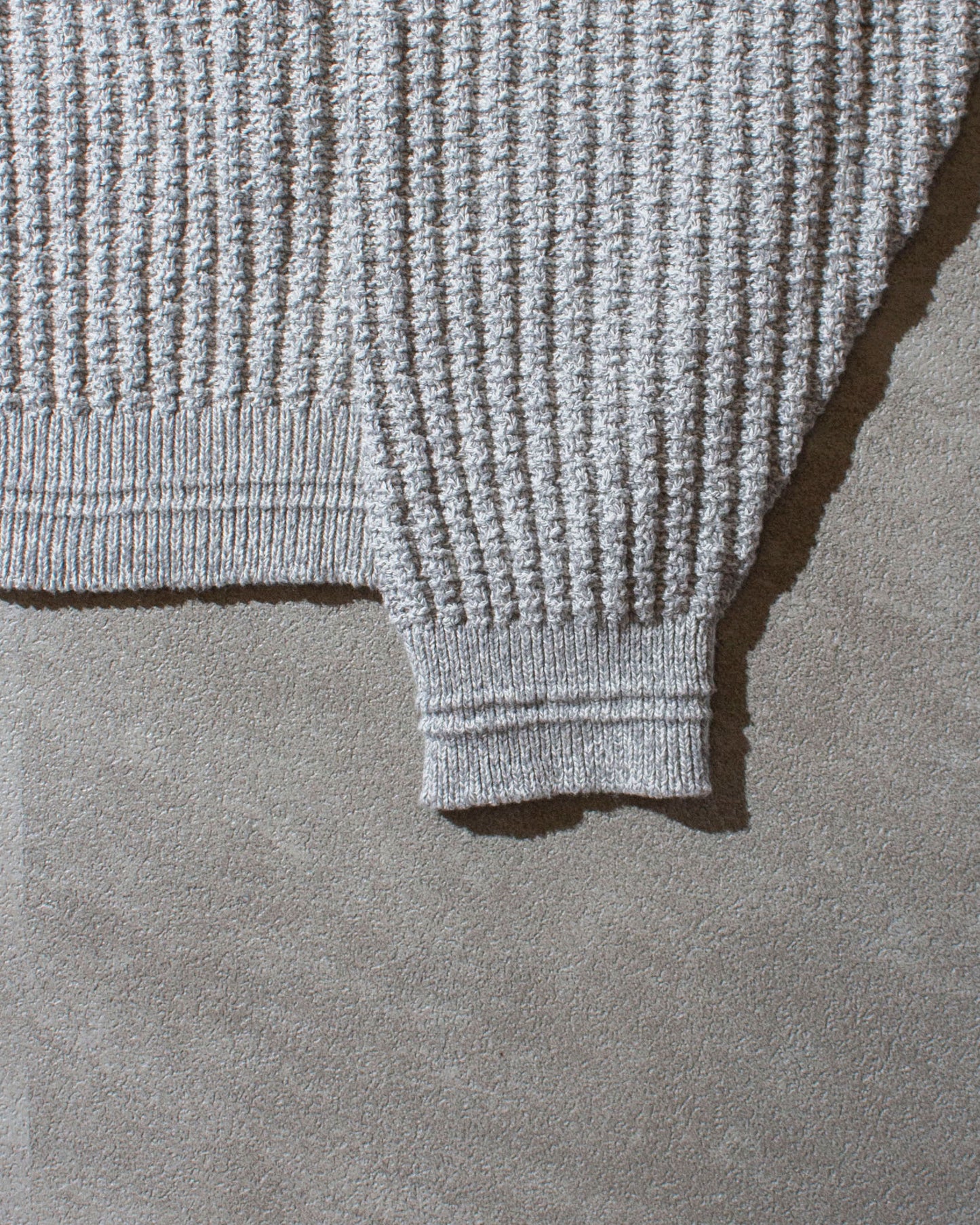 Cotton Knit Sweater Made in U.S.A