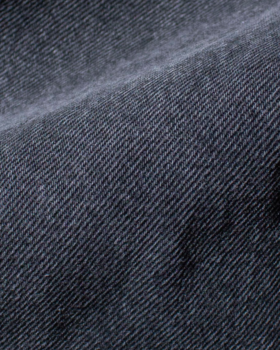 550 RELAXED FIT "後染め" Black Denim Pants