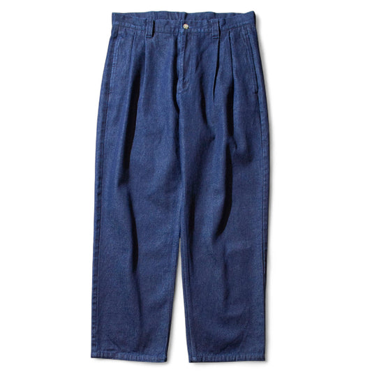 2tuck Denim Slacks / Indigo