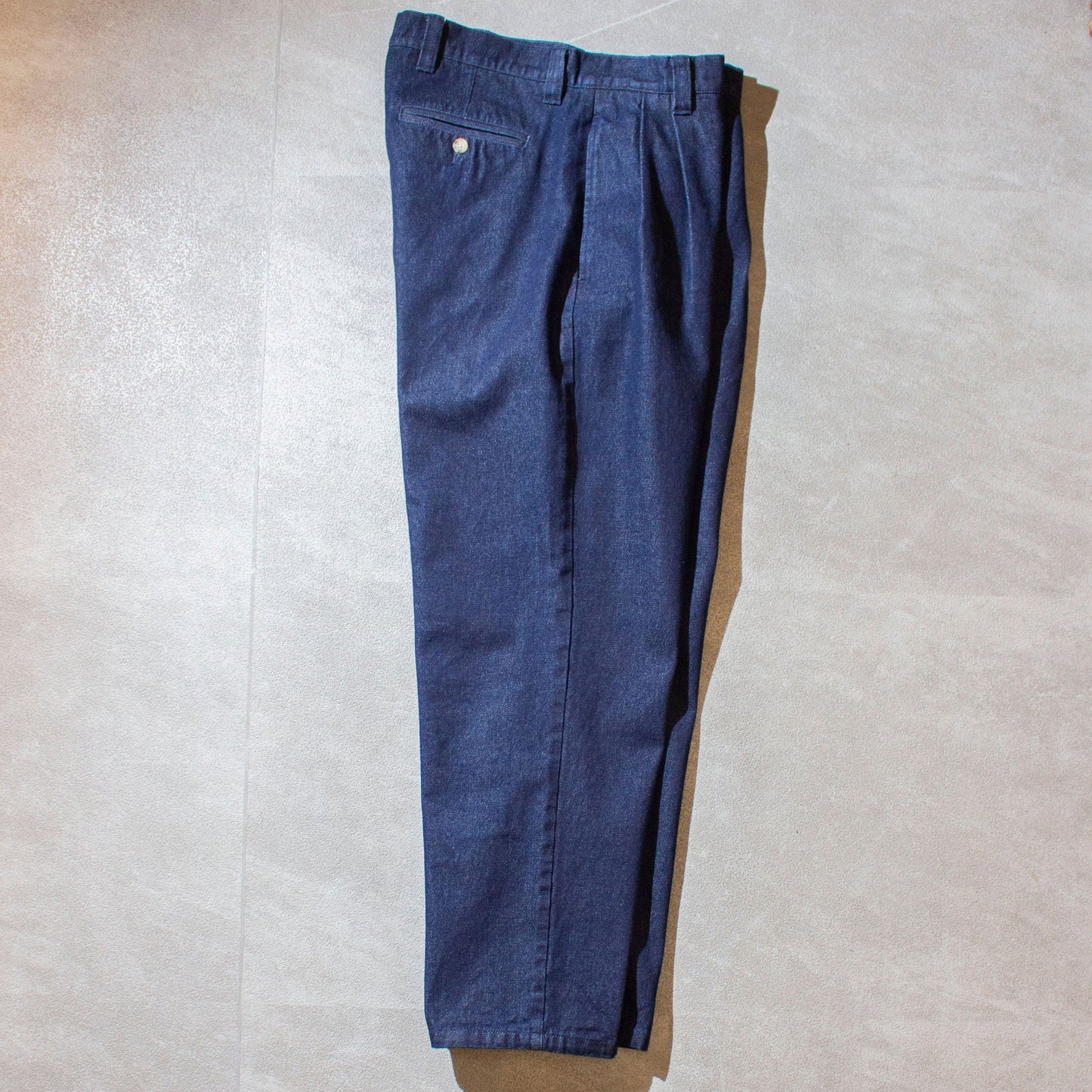 2tuck Denim Slacks / Indigo