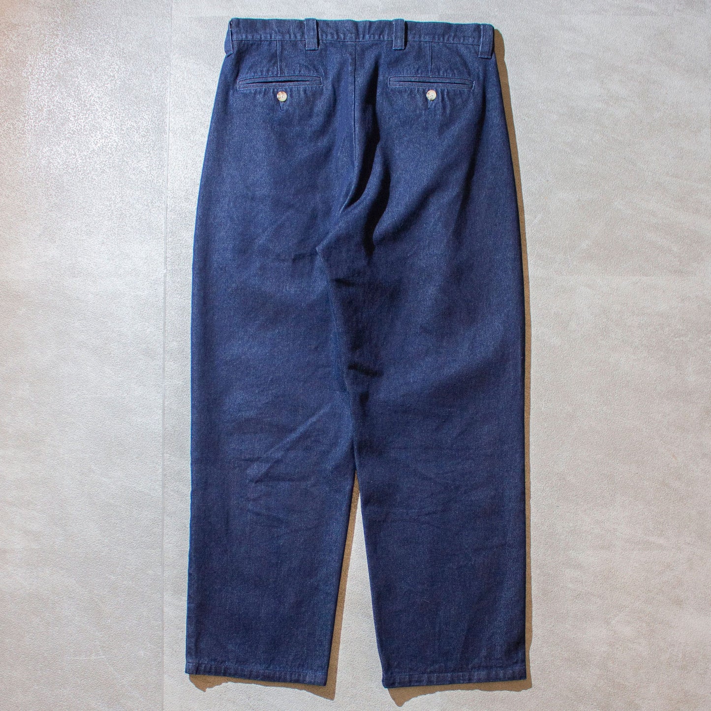 2tuck Denim Slacks / Indigo