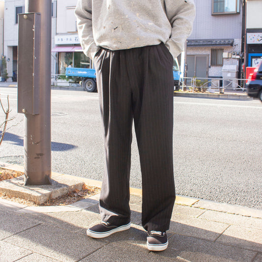 2Tuck Chalk Stripe Slacks