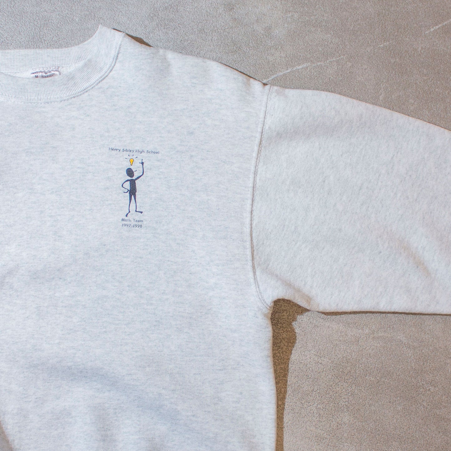 "Math Team" Crewneck Sweat Made in U.S.A.