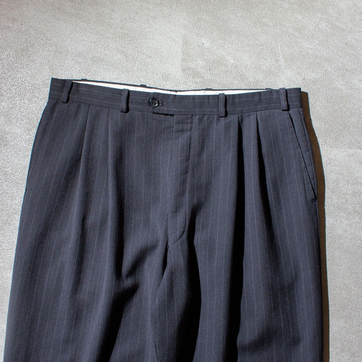 2Tuck Chalk Stripe Slacks