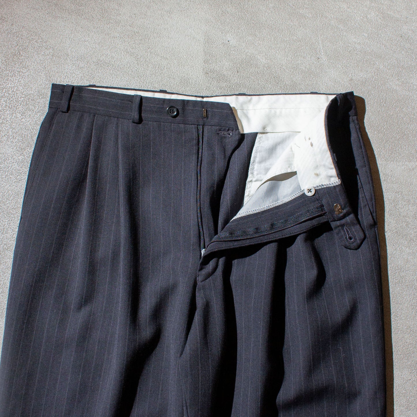 2Tuck Chalk Stripe Slacks