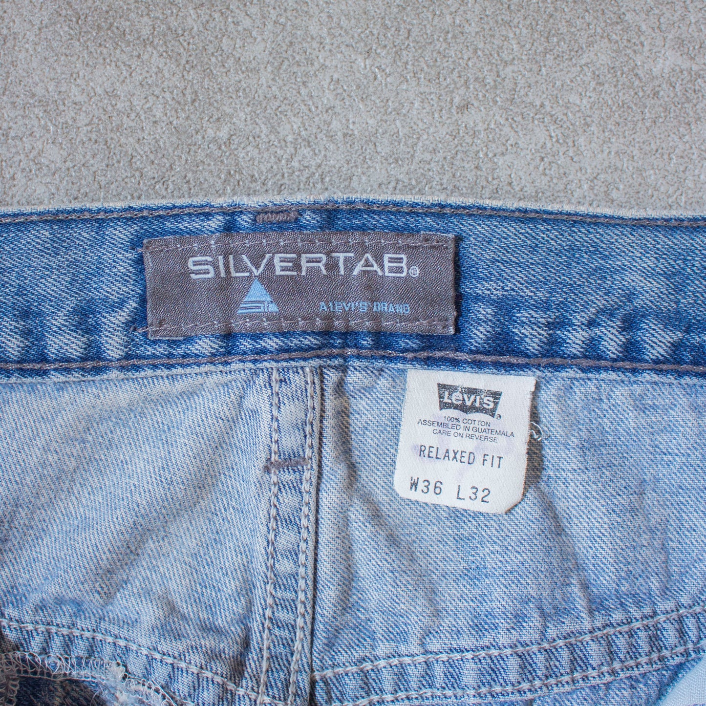 Silver Tab "RELAXED FIT" Denim Pants