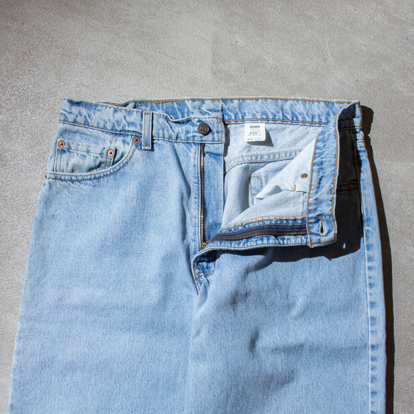 550 Denim pants Made in U.S.A.