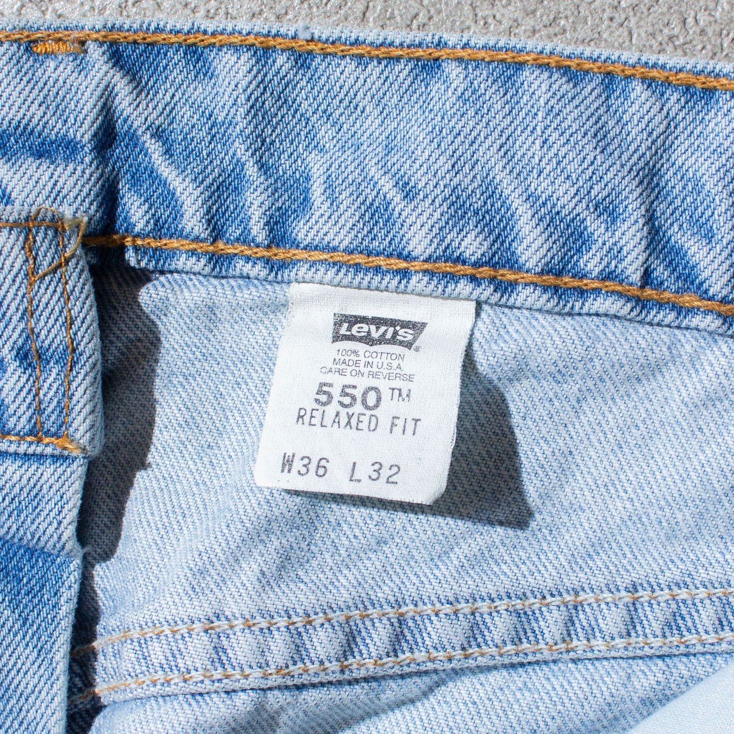 550 Denim pants Made in U.S.A.