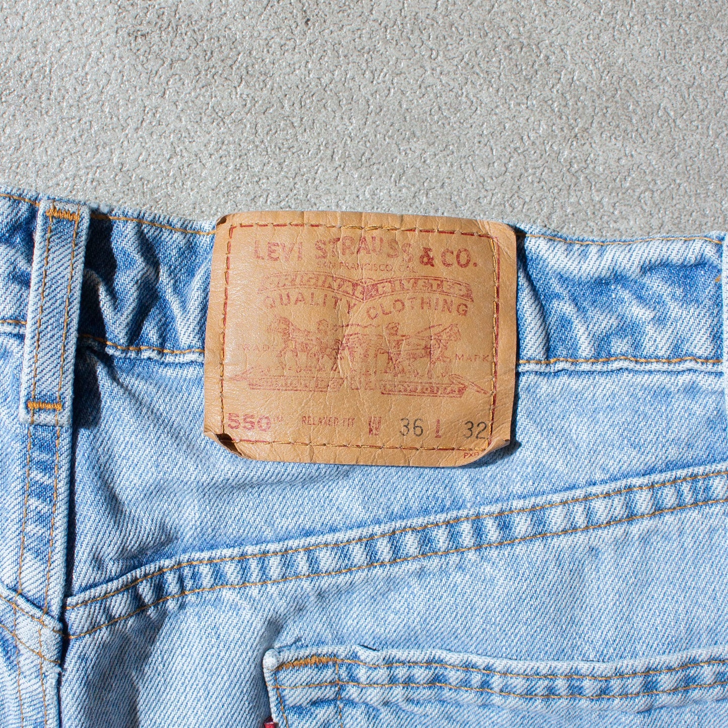 550 Denim pants Made in U.S.A.