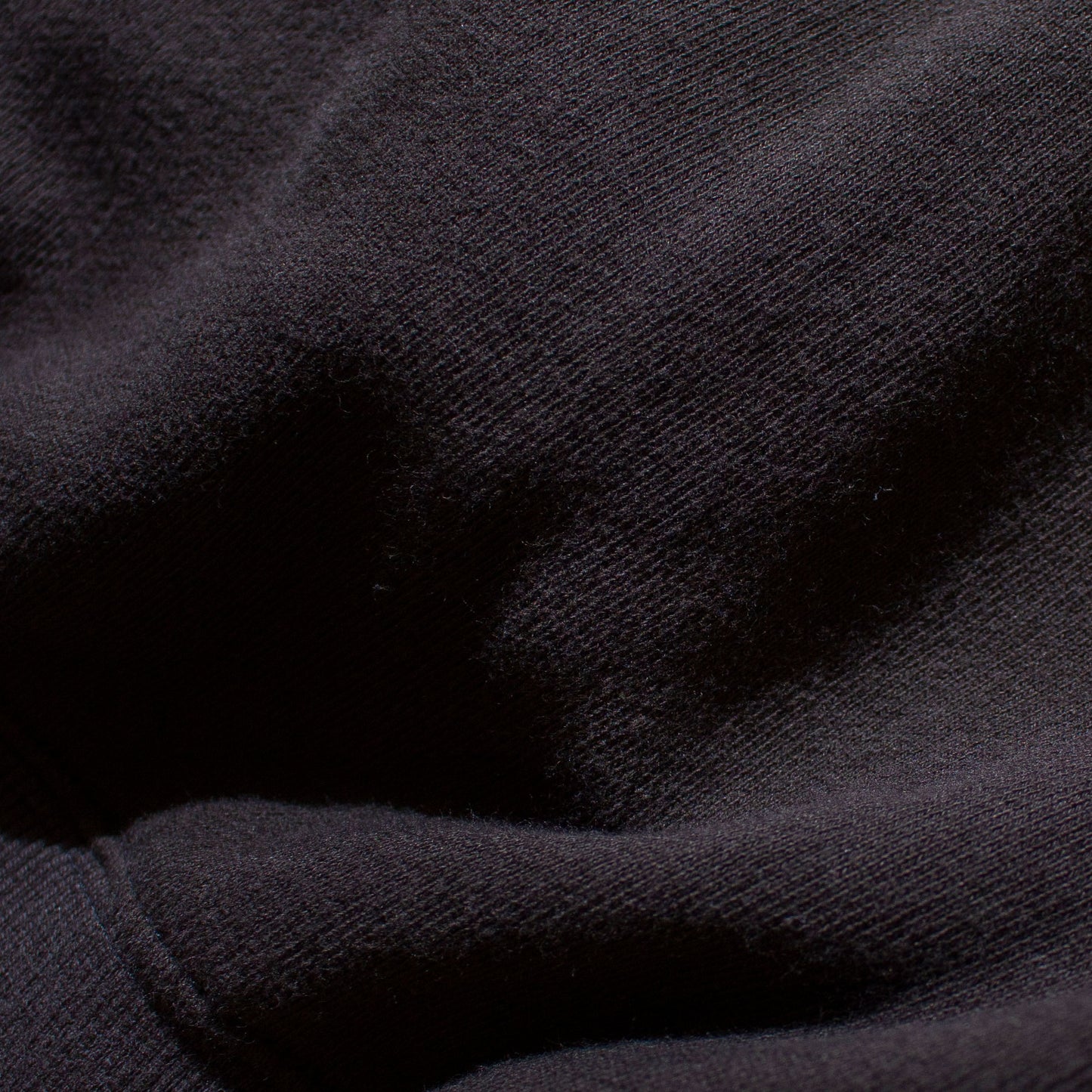 Sweat Snap Cardigan / Black