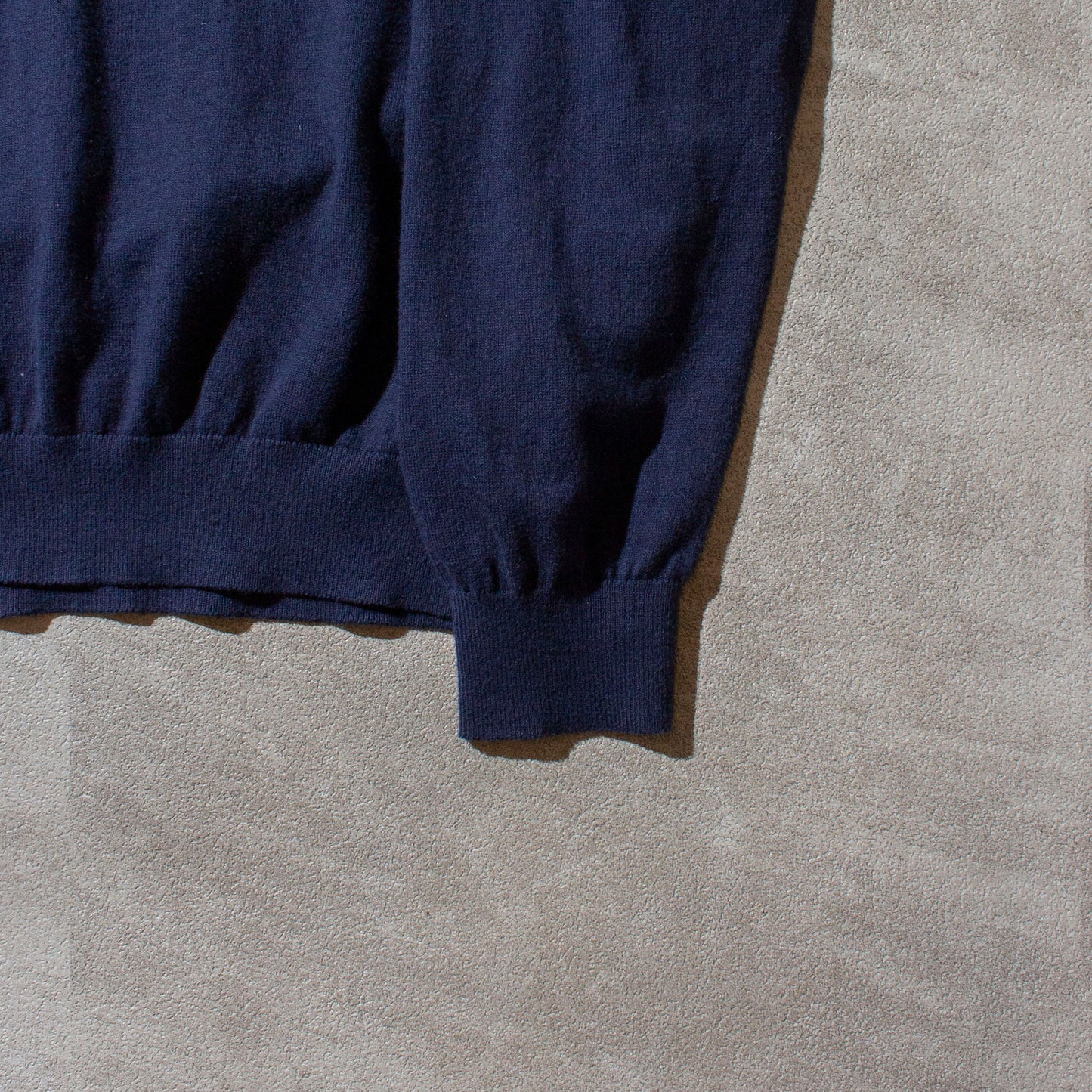 V-neck Cotton×Cashmere Knit