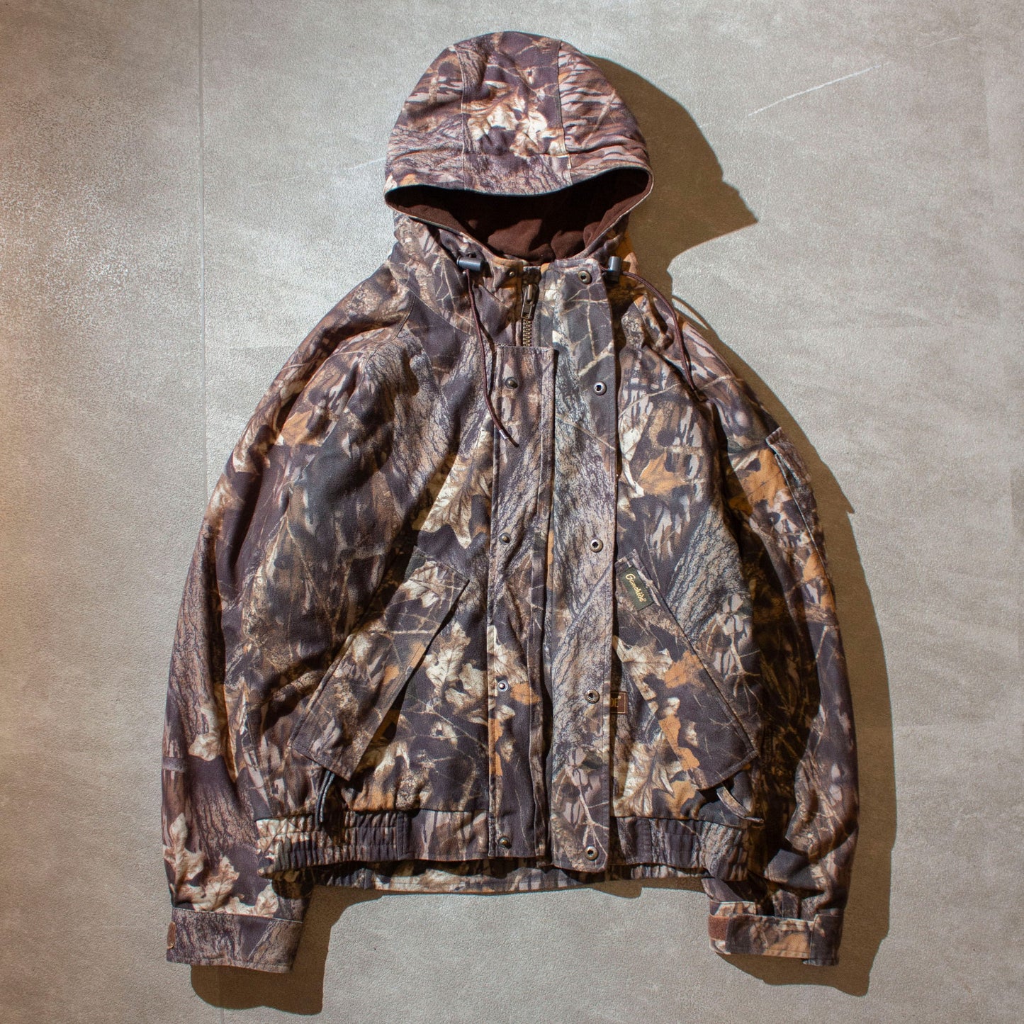 Tree Camo Hooded Blouson