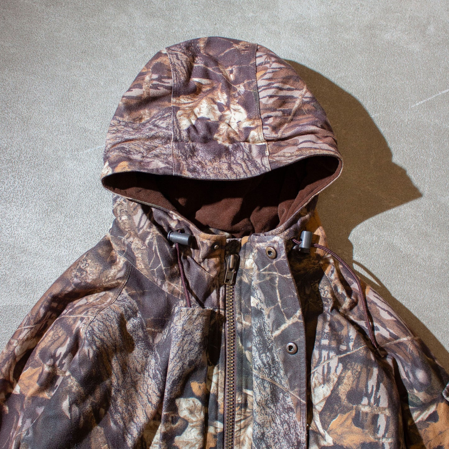 Tree Camo Hooded Blouson