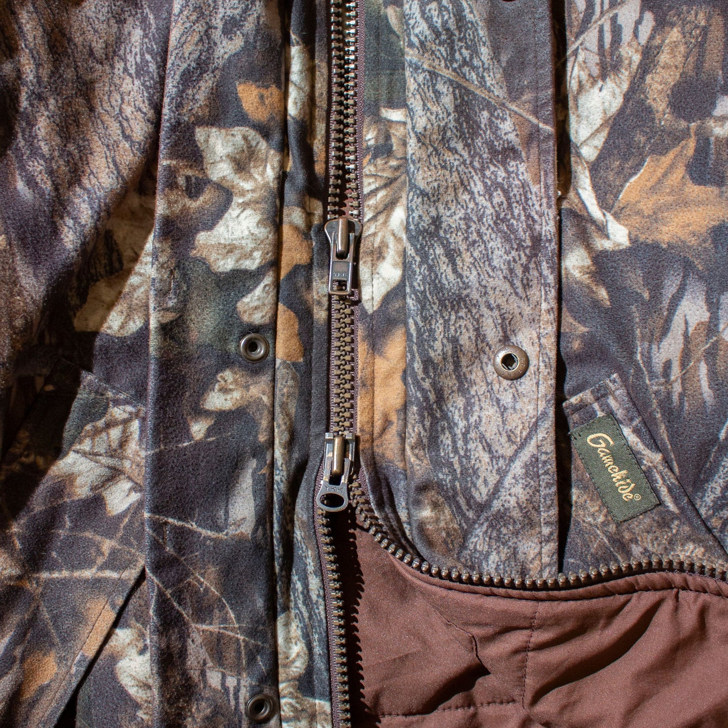 Tree Camo Hooded Blouson