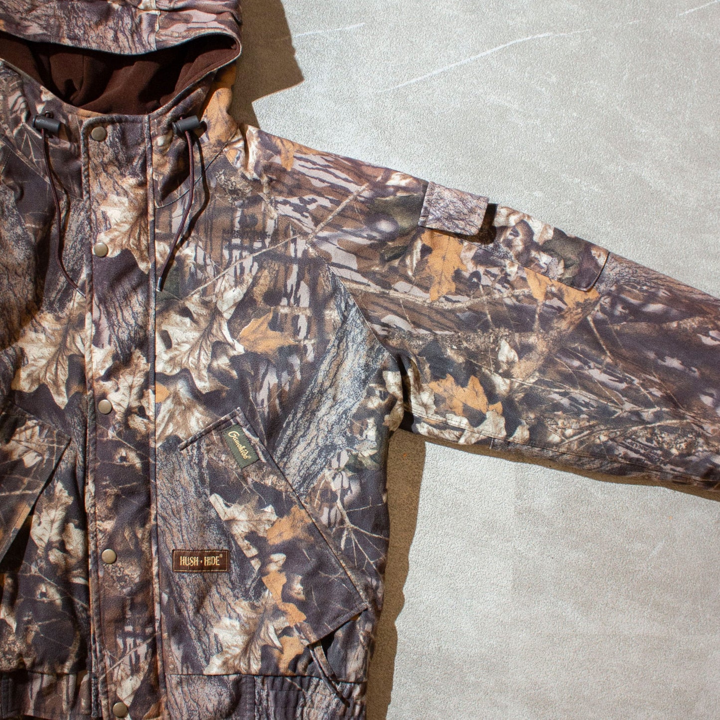 Tree Camo Hooded Blouson