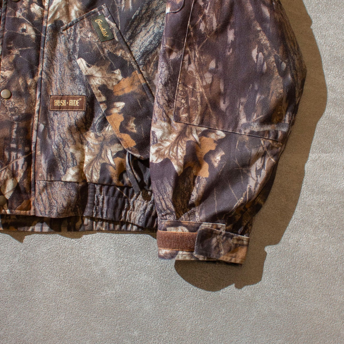 Tree Camo Hooded Blouson