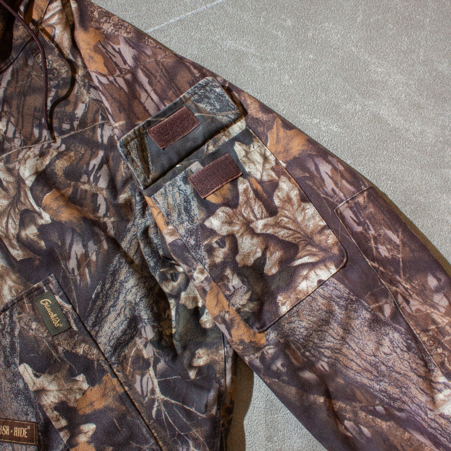 Tree Camo Hooded Blouson