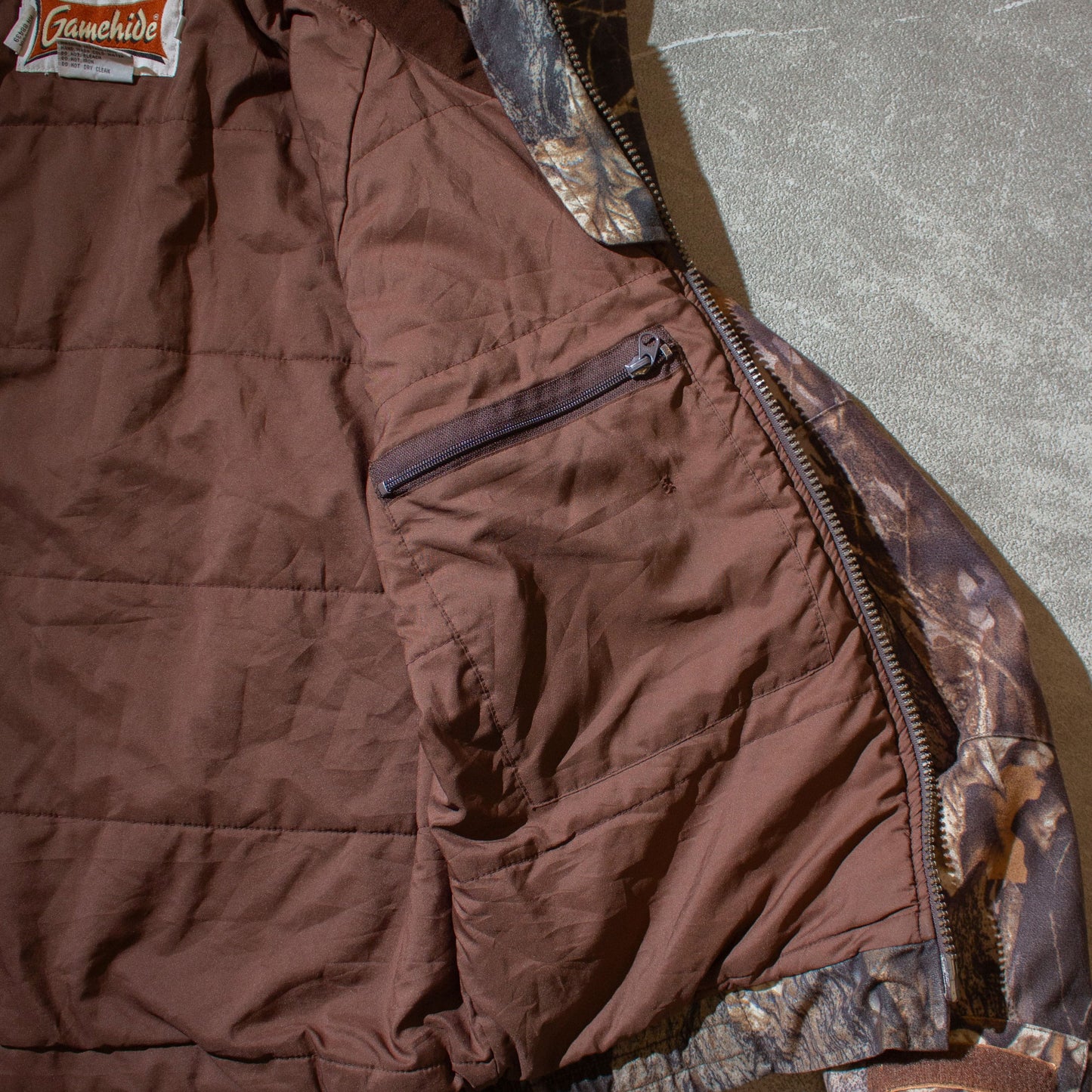 Tree Camo Hooded Blouson
