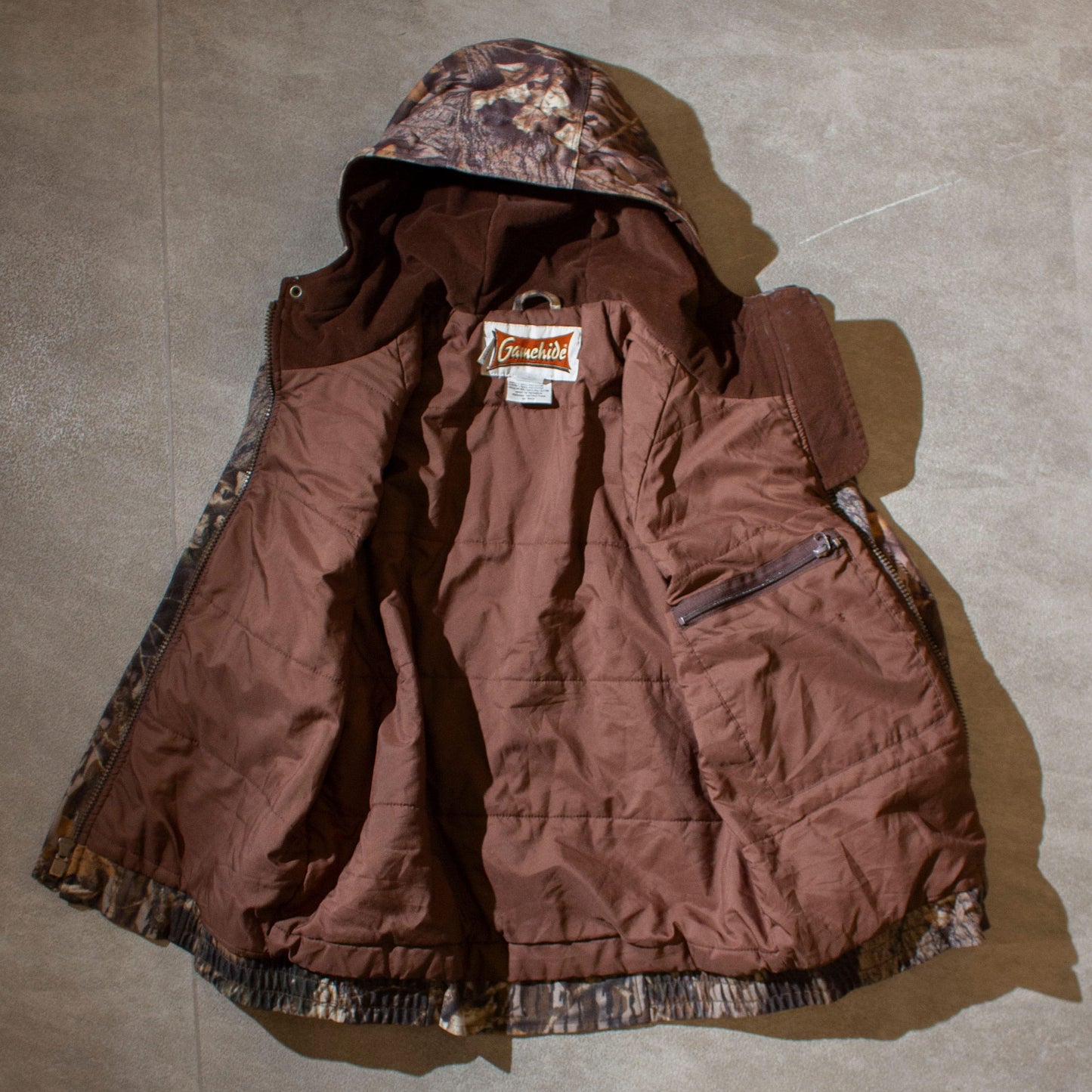 Tree Camo Hooded Blouson