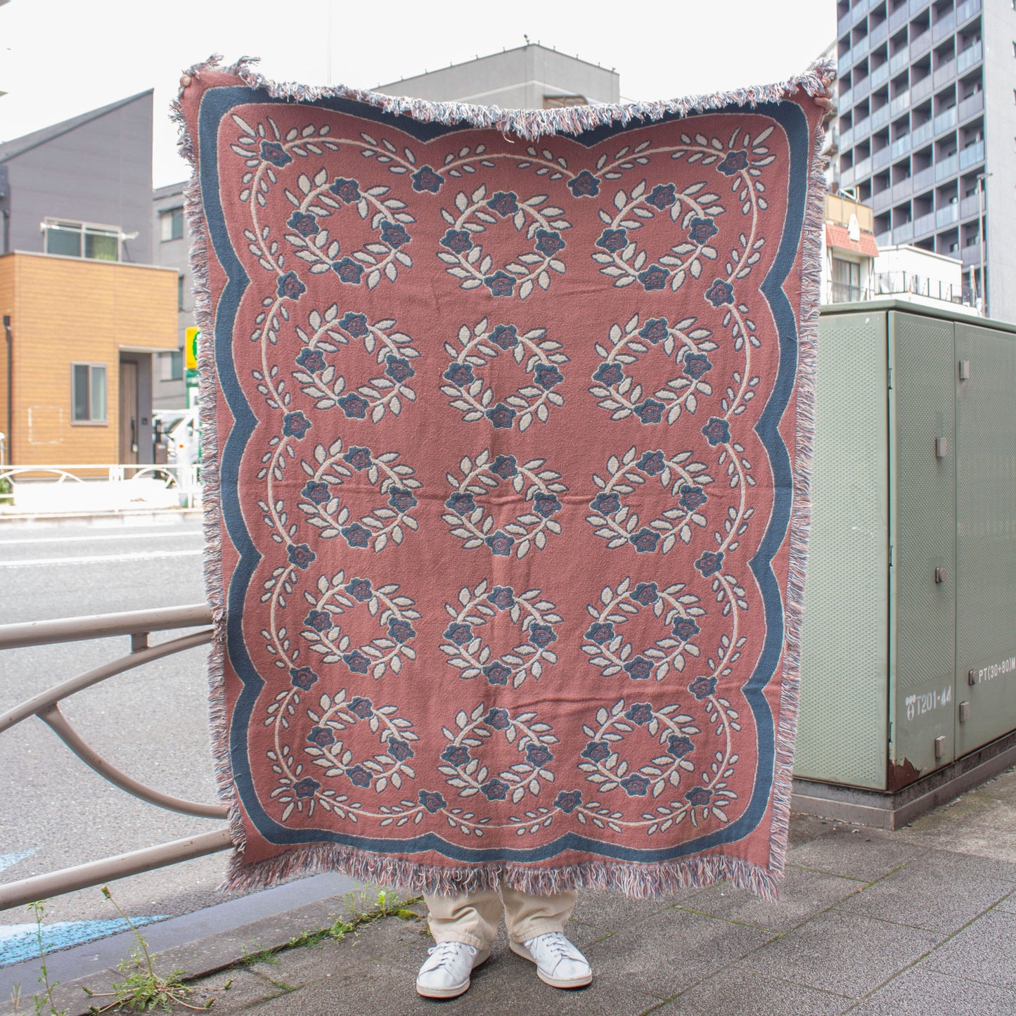 Cotton Flower Blanket