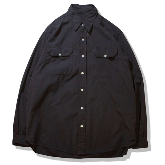 Overdye Cotton Poplin Work Shirt【About L】