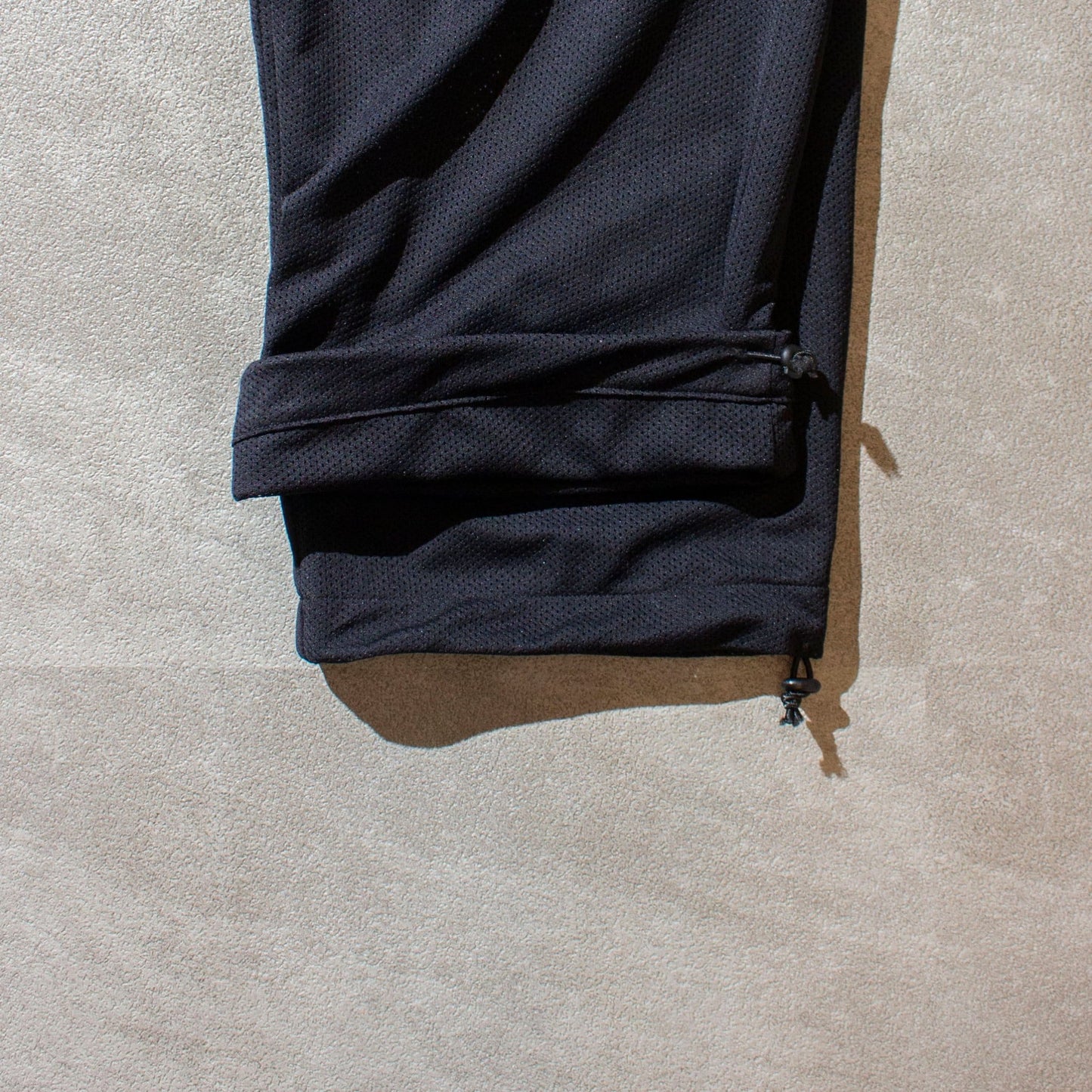 1tuck Mesh Easy Pants / Black