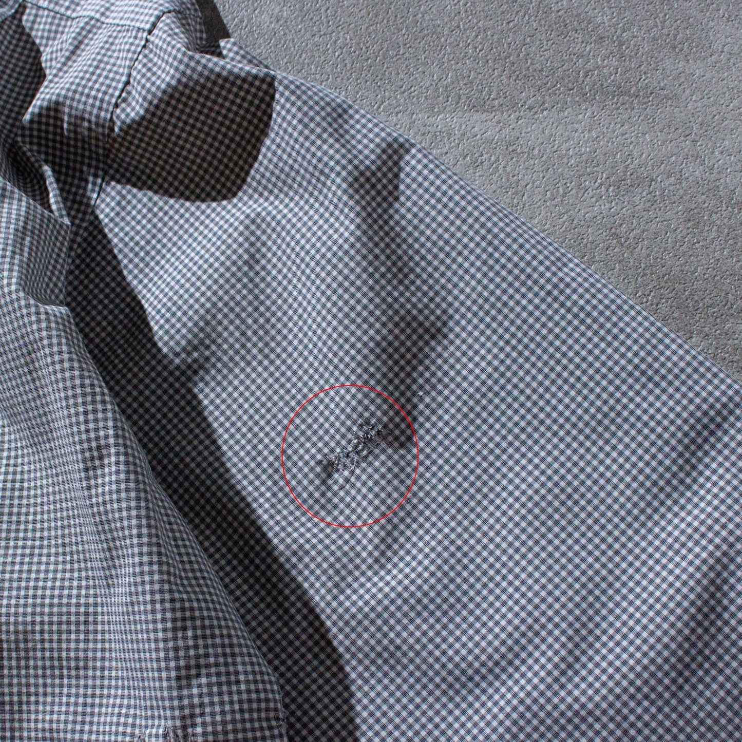 Check Big Sized Dress Shirt "CURHAM"