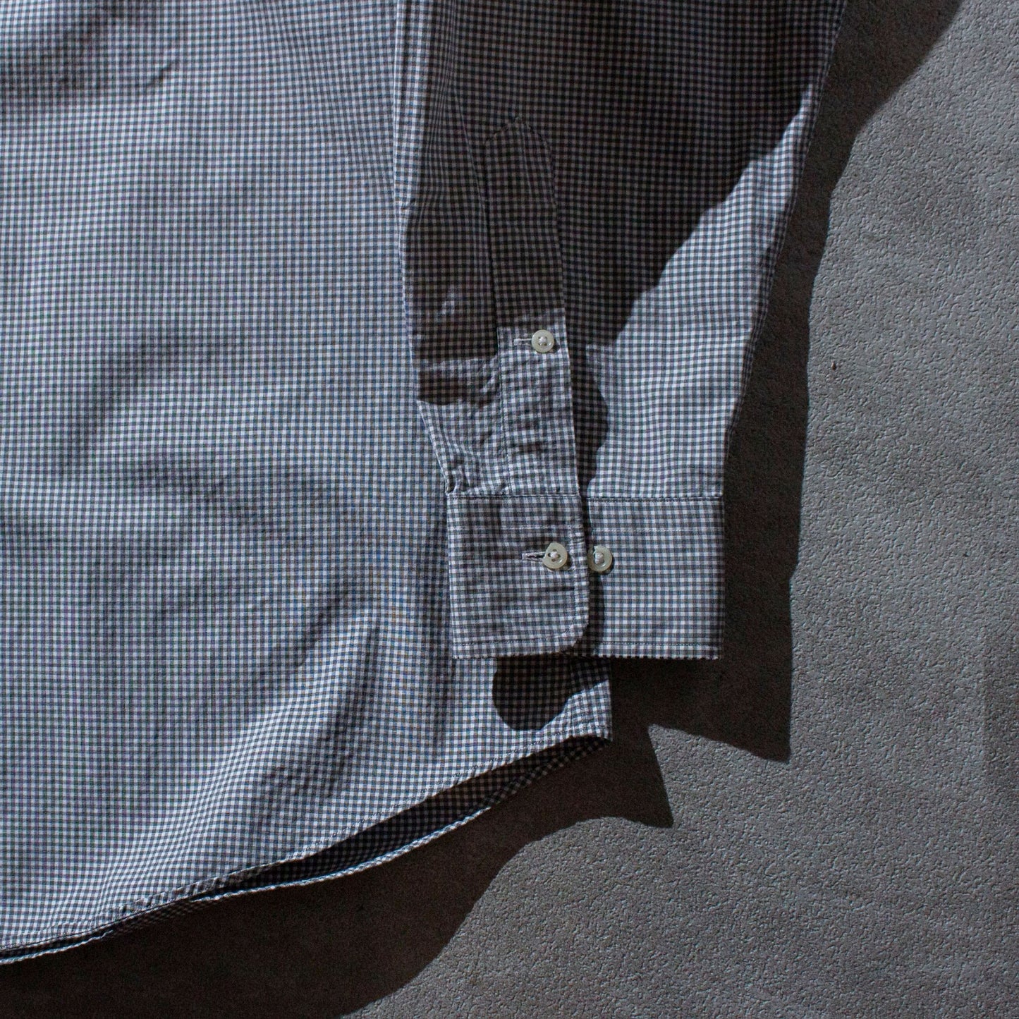 Check Big Sized Dress Shirt "CURHAM"