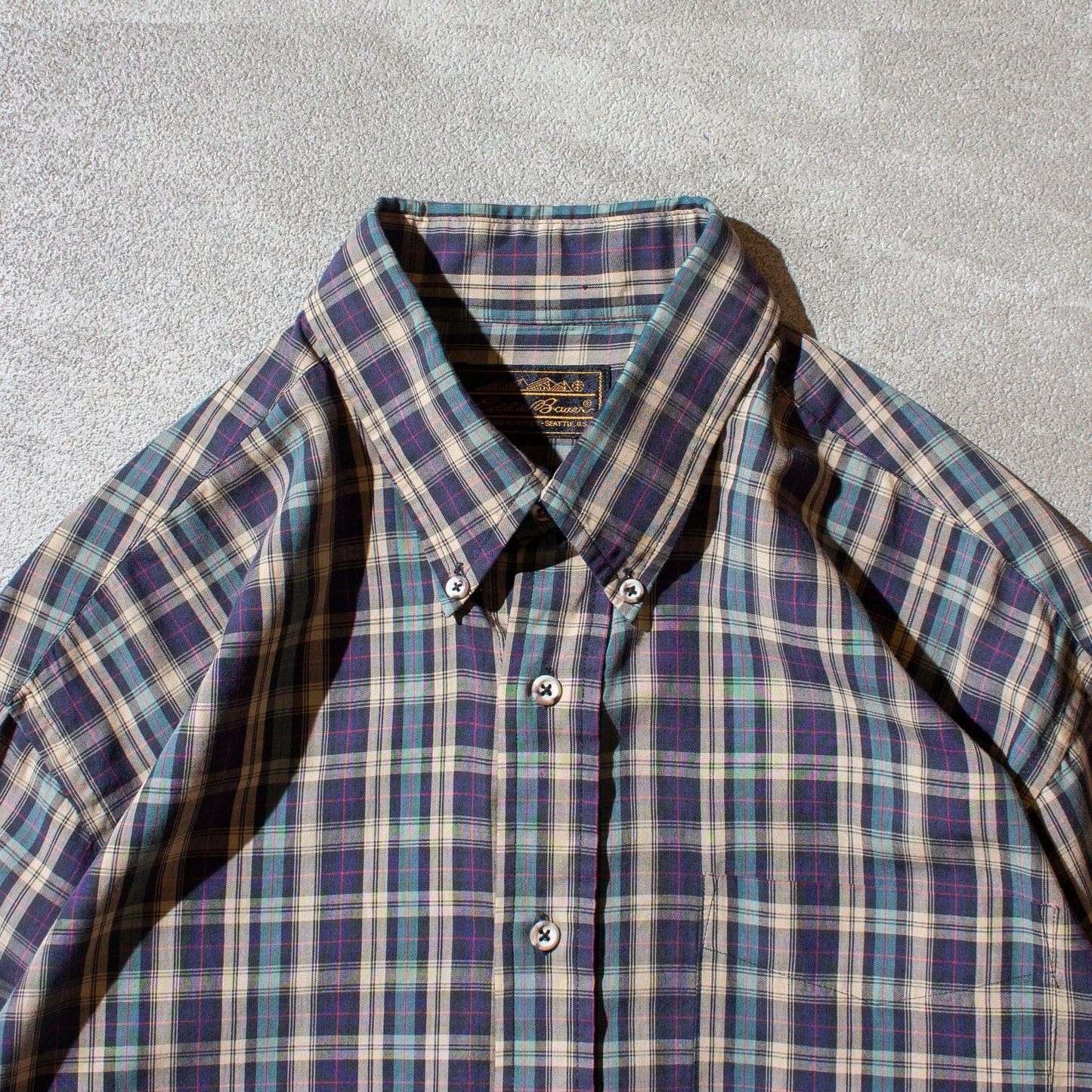 Cotton Check B.D Shirt