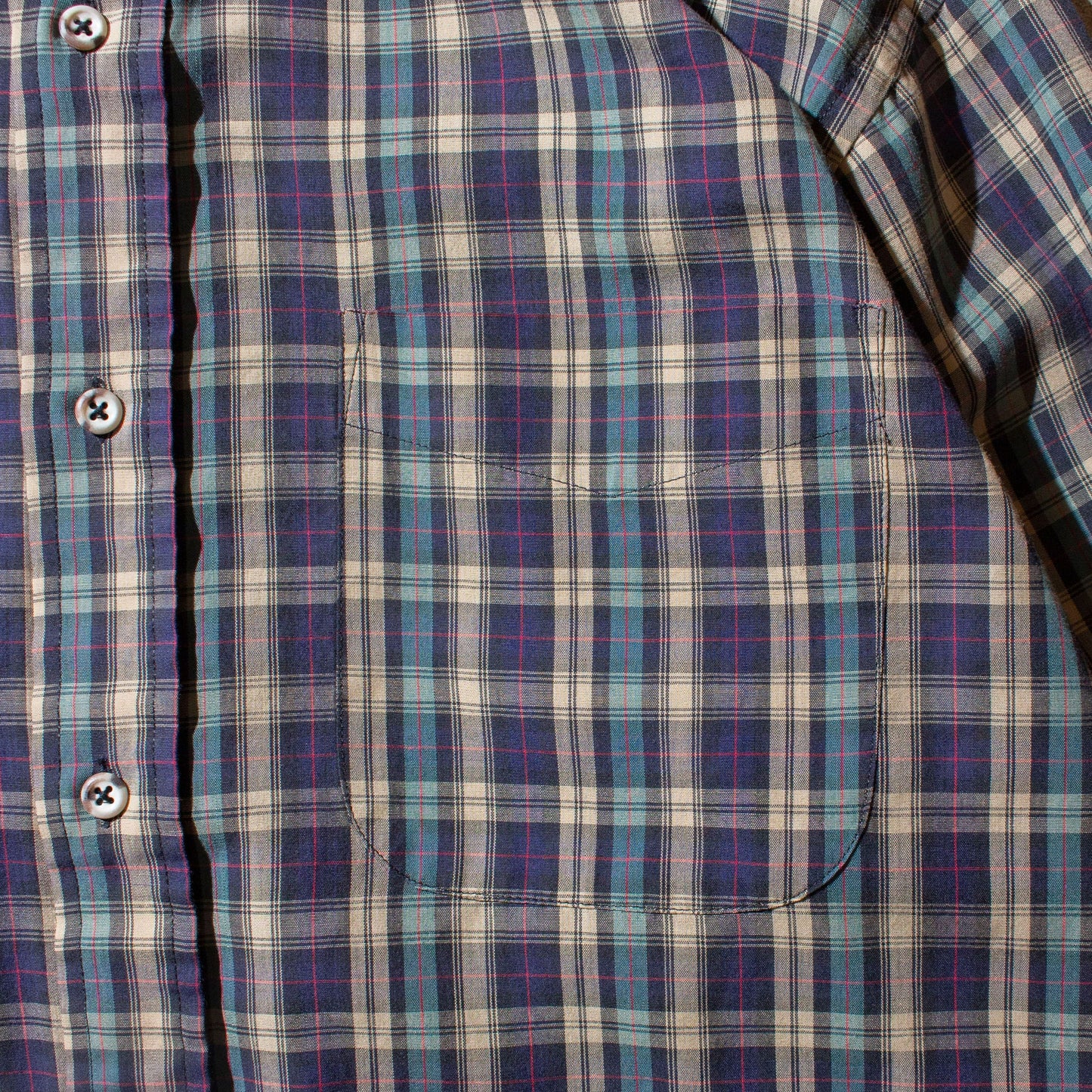 Cotton Check B.D Shirt