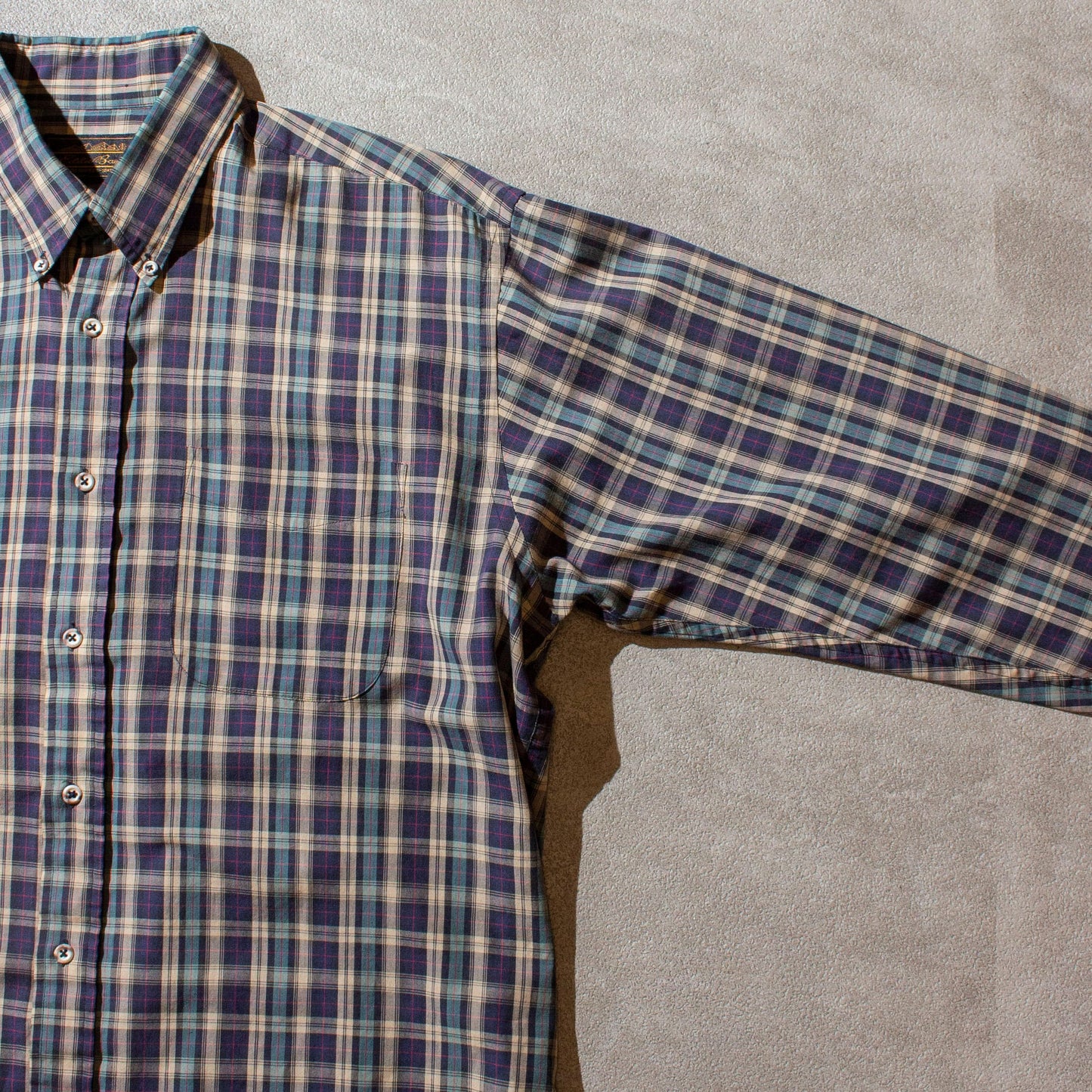 Cotton Check B.D Shirt