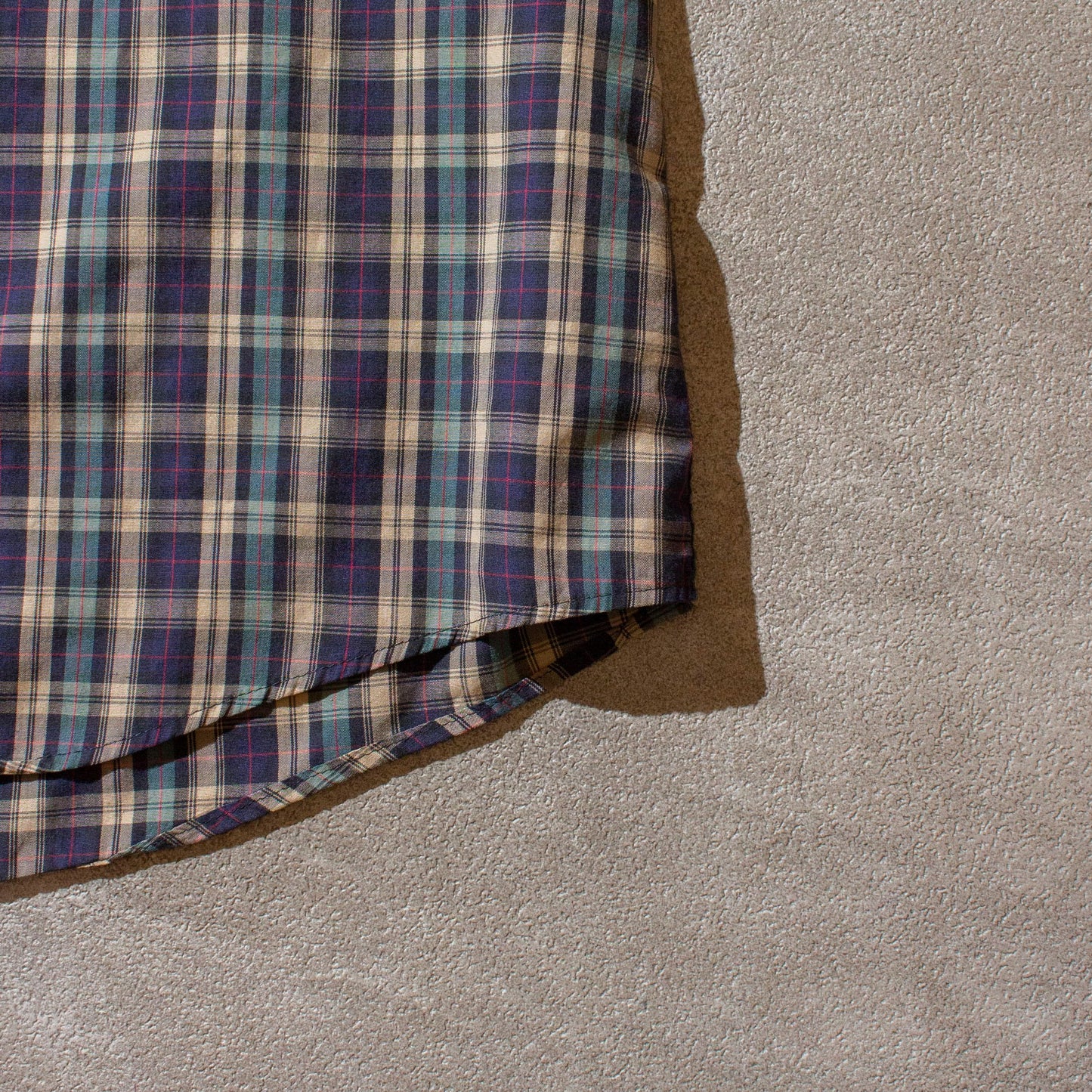 Cotton Check B.D Shirt