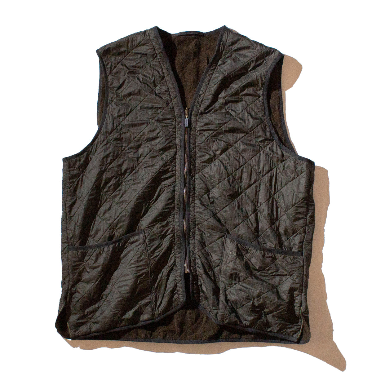 Fleece Lining Quilting Vest