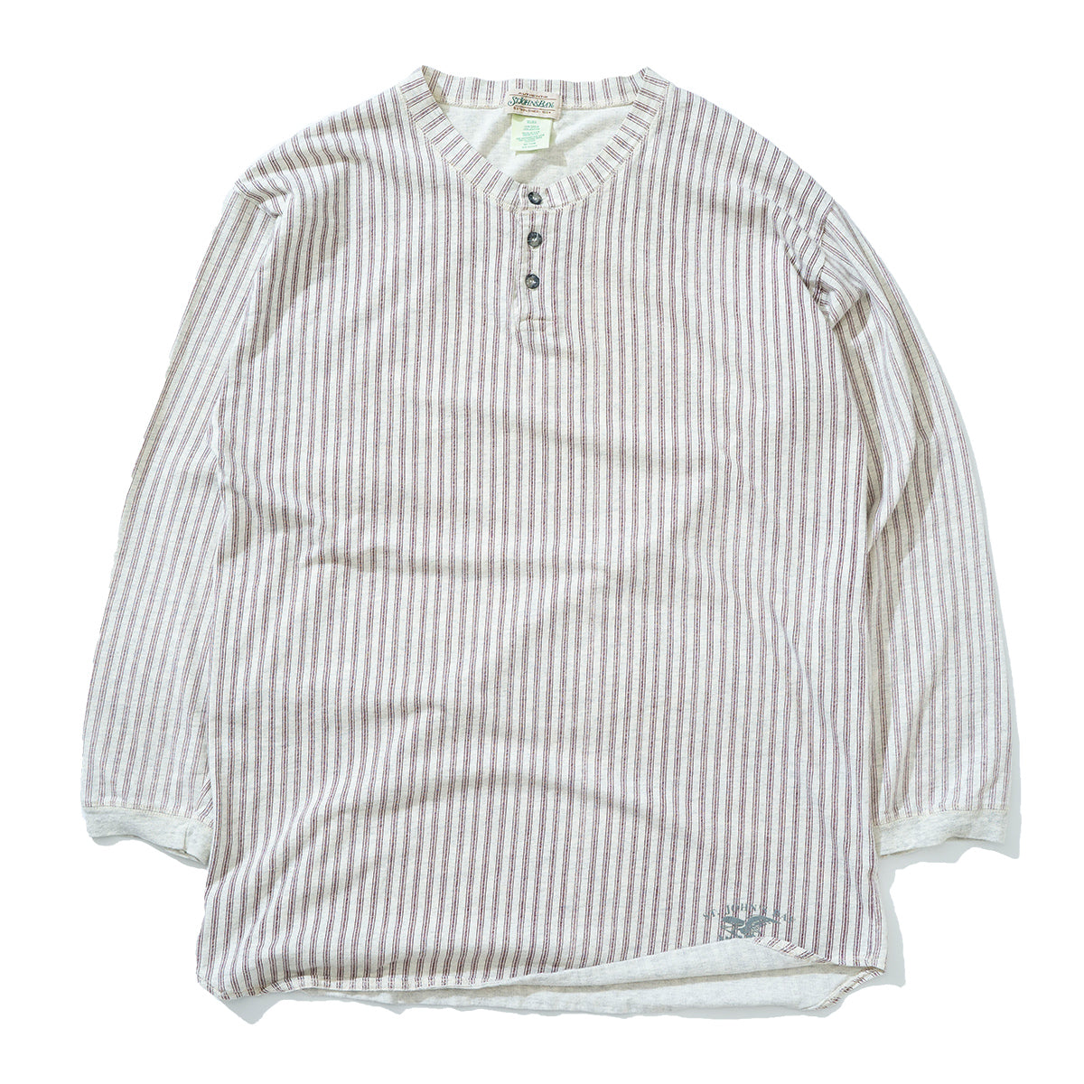 Stripe Henllyneck L/S Tee Made in U.S.A.