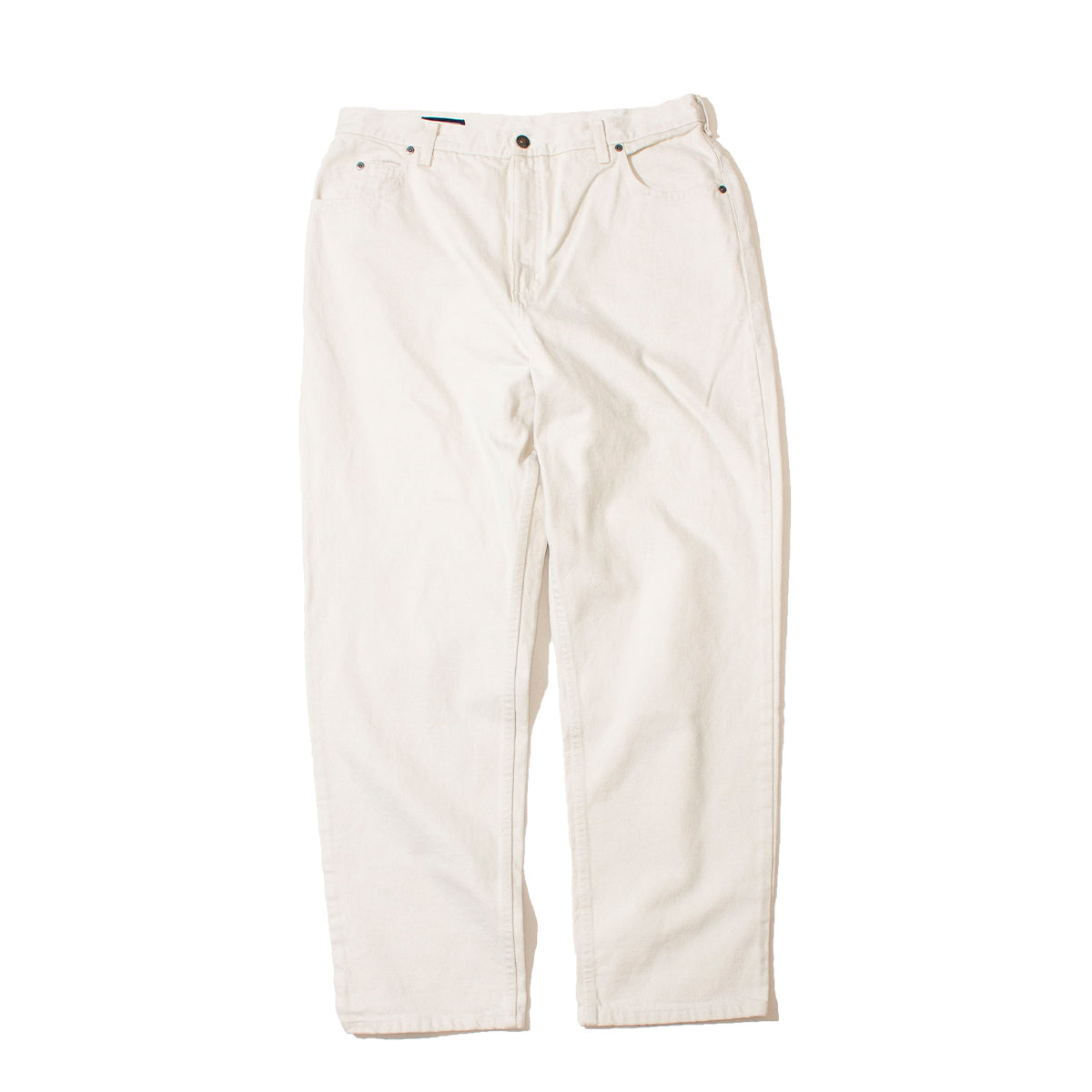 White Denim Pants