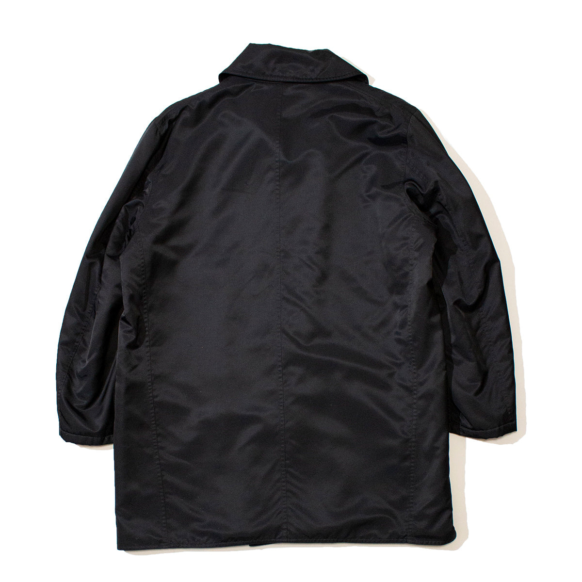 Nylon Pea Coat