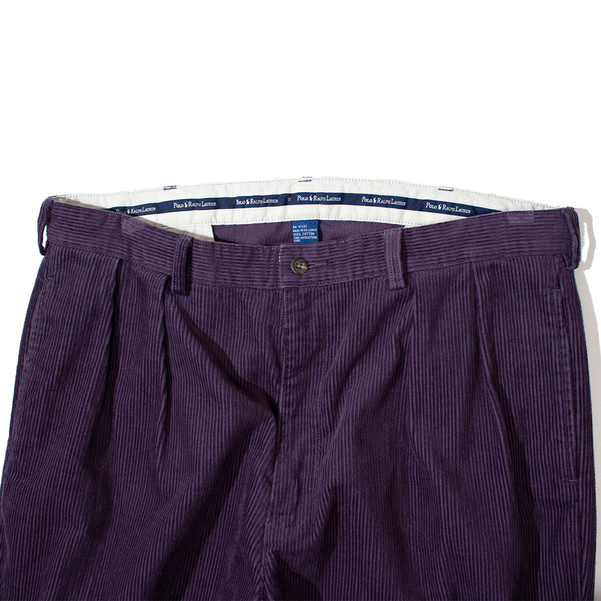 2Tuck Corduroy Pants