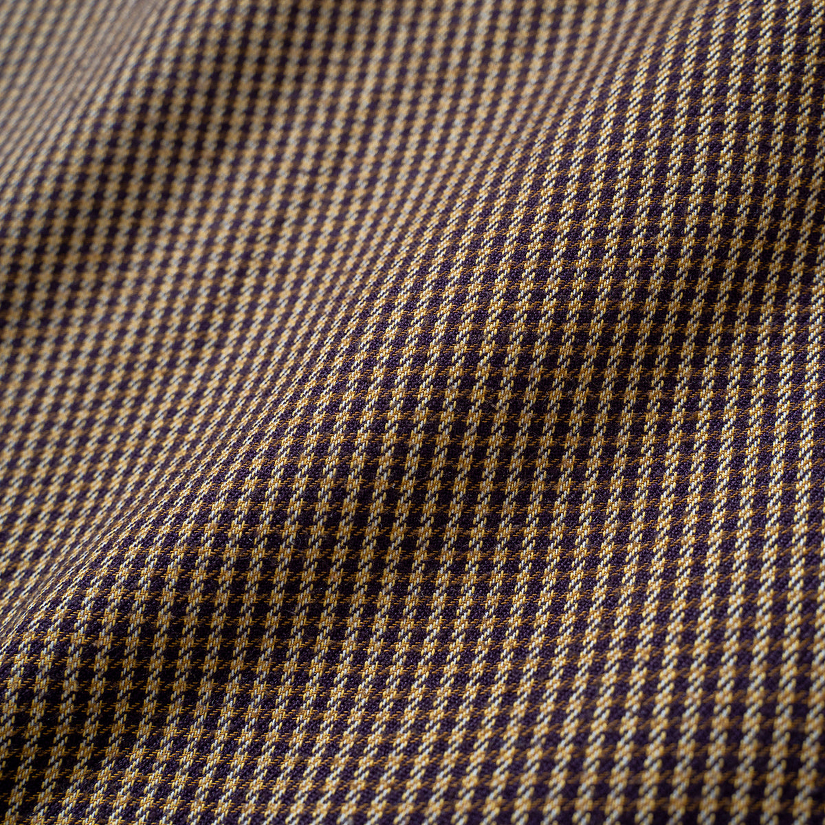 Houndstooth Open Collar shirt