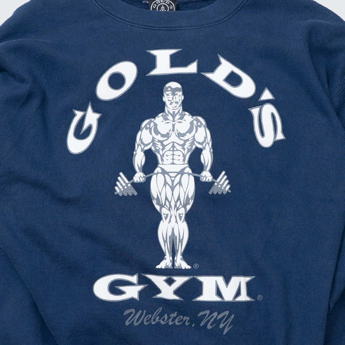 Printed Navy Sweat