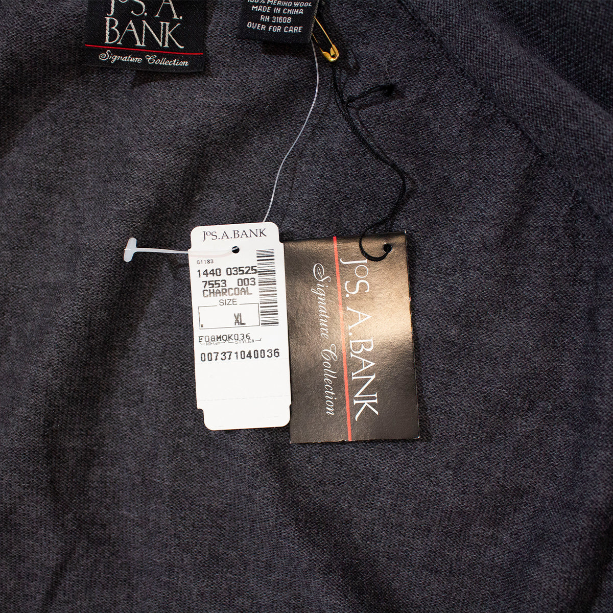 Wool mockneck sweater