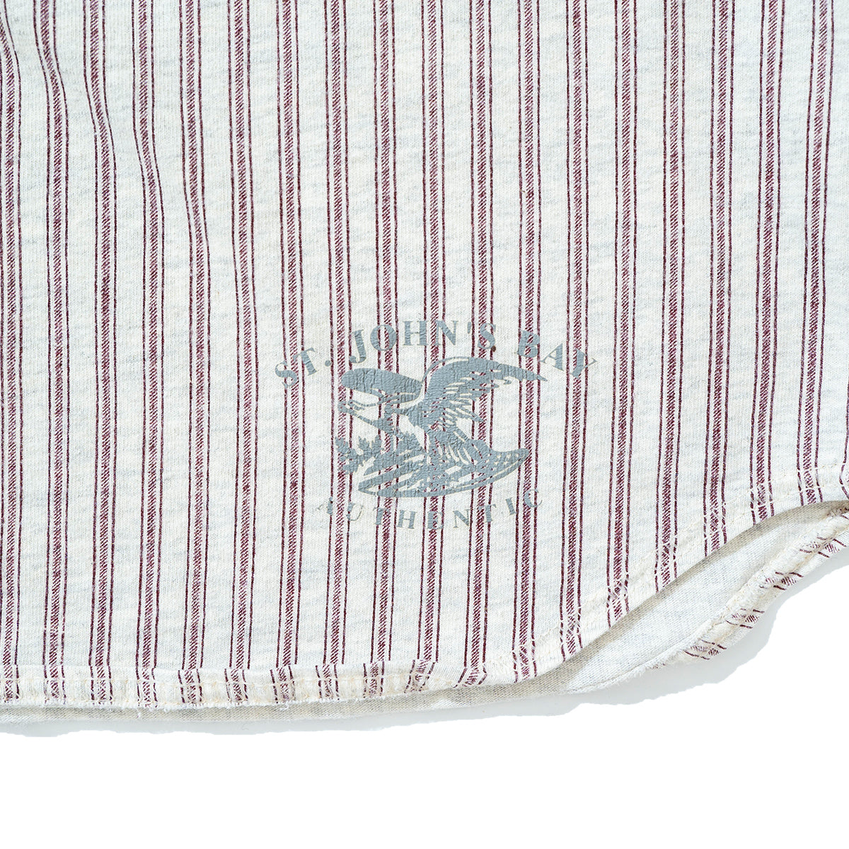 Stripe Henllyneck L/S Tee Made in U.S.A.