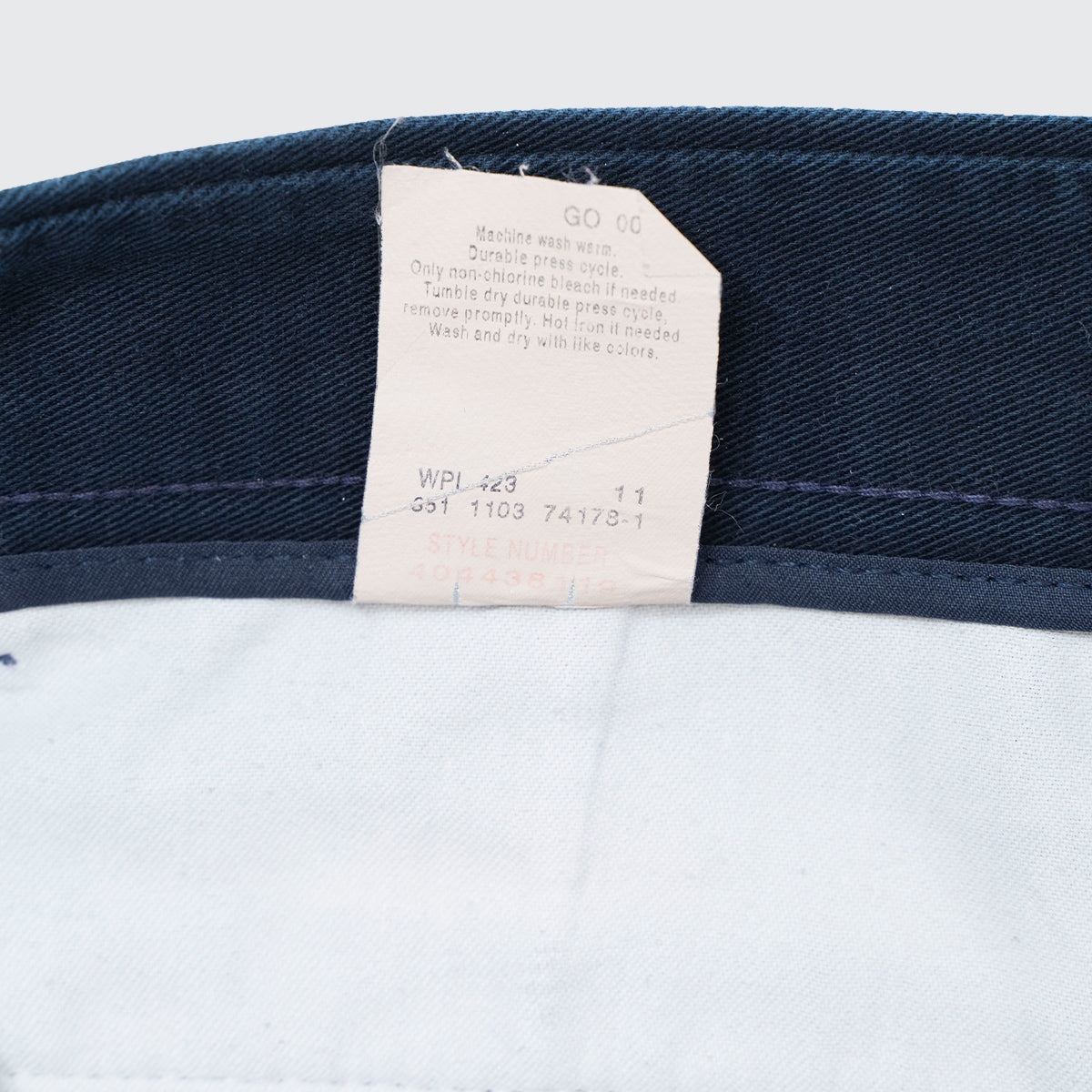 2Tuck Chino Pants "INDIVIDUAL FIT"
