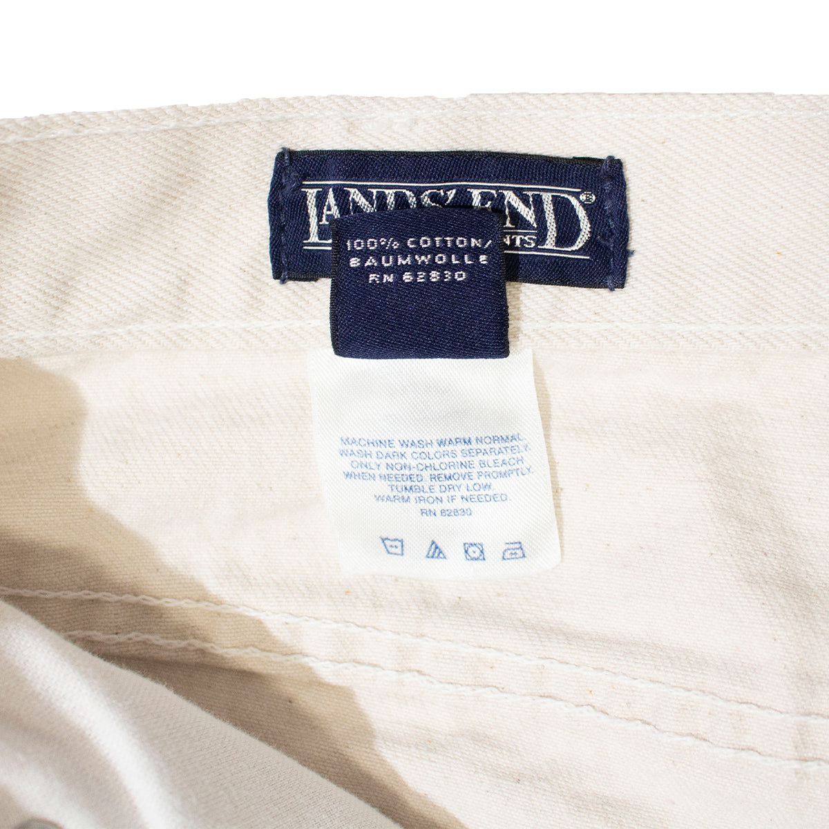White Denim Pants